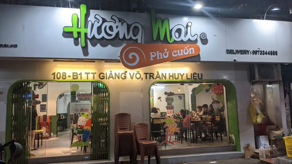 quán ăn trưa ngon tại quận Ba Đình