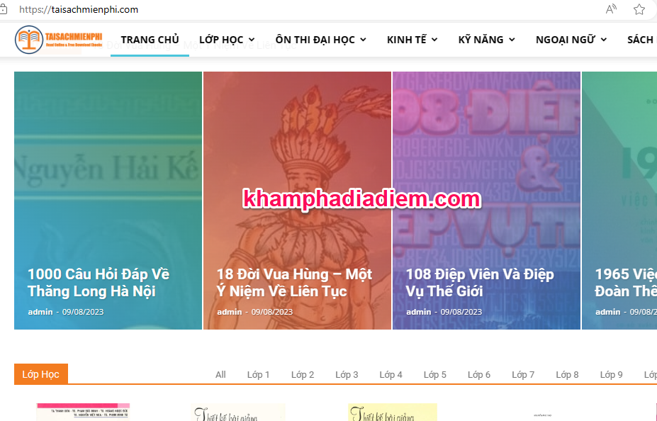 10 website đọc sách và tải sách miễn phí