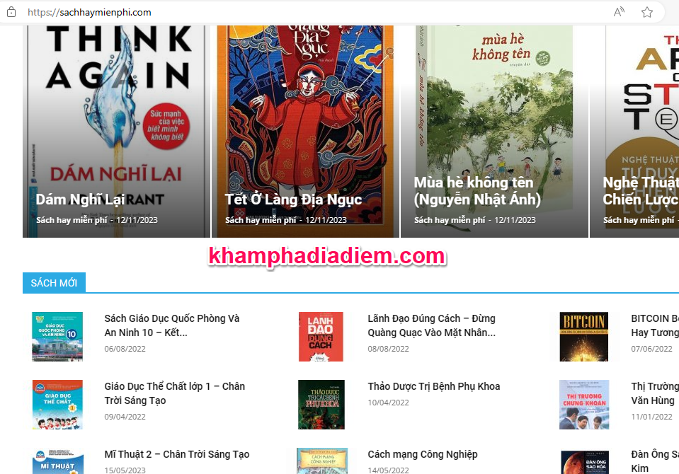 10 website đọc sách và tải sách miễn phí